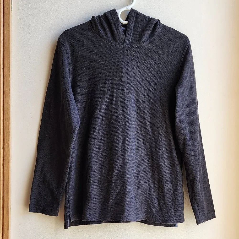 Levi's Black Hooded Jersey Size Medium